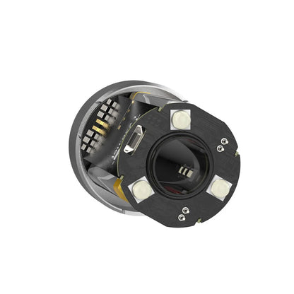 T238 Spitfire Tracer Unit RGB+ Version für Nerf Darts/Gel Ball Blaster/Airsoft tracer module Silber
