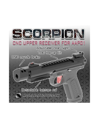 TTI Scorpion CNC Slide Kit with TDC Hop-Up – AAP-01 (Black)