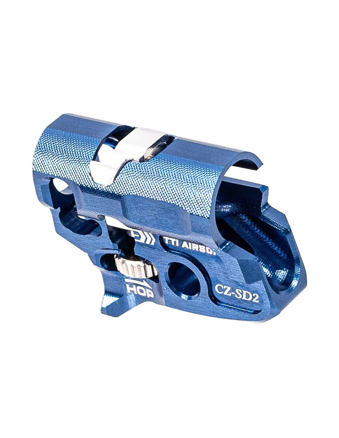TTI Infinity CNC TDC Hop-Up Chamber – KJW Shadow 2 / CZ75 (Blue)