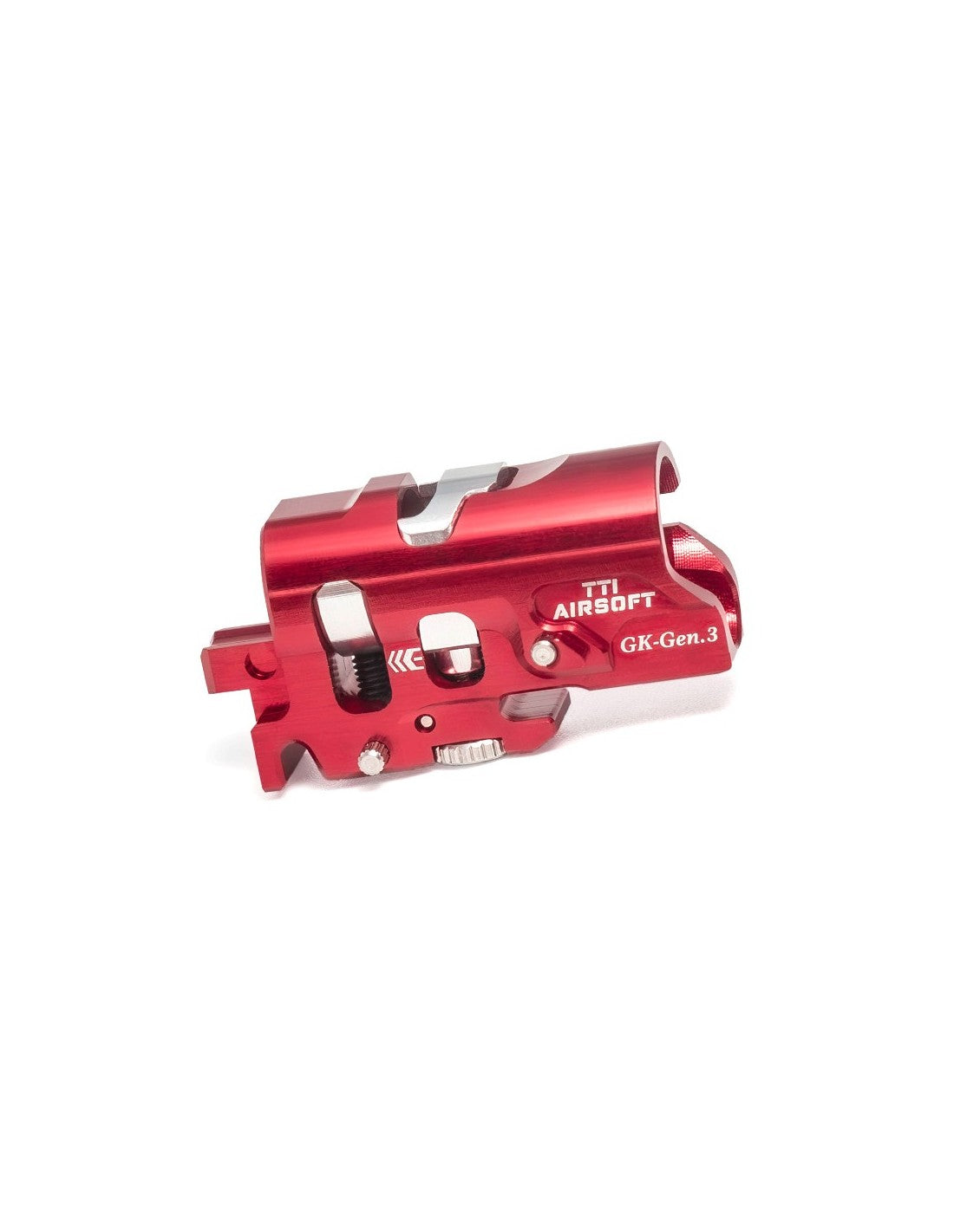 TTI Infinity CNC TDC Hop-Up Chamber – Tokyo Marui G-Series Gen3 (Red)
