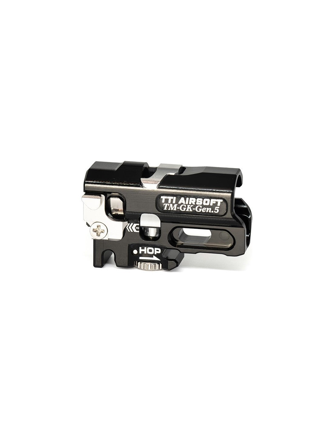 TTI Infinity CNC TDC Hop-Up Chamber – TM Spec G17 Gen5 / G19 (Black)