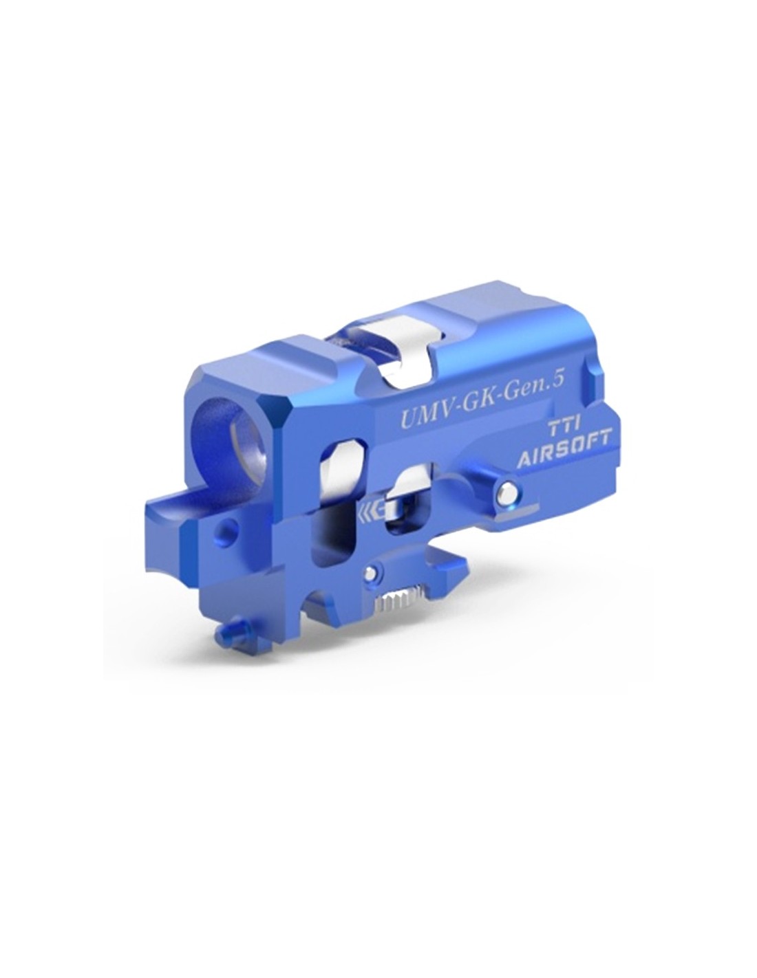 TTI Infinity CNC TDC Hop-Up Chamber – VFC / Umarex G-Series (Blue)