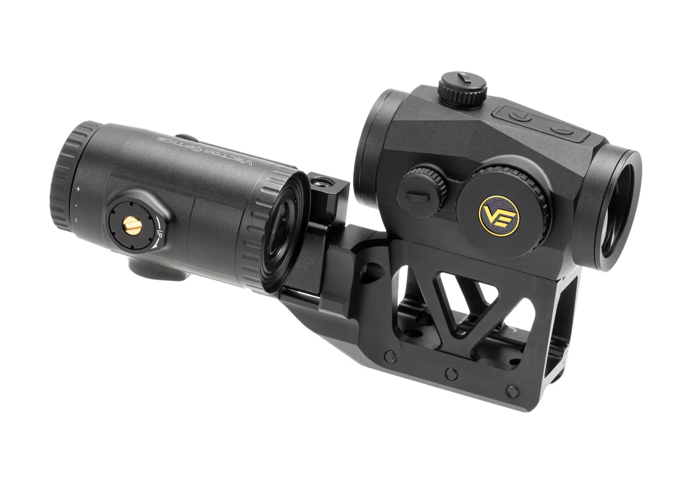 Vector Optics Scrapper 1x25 RDS with Paragon 3x Magnifier and One Piece Mount