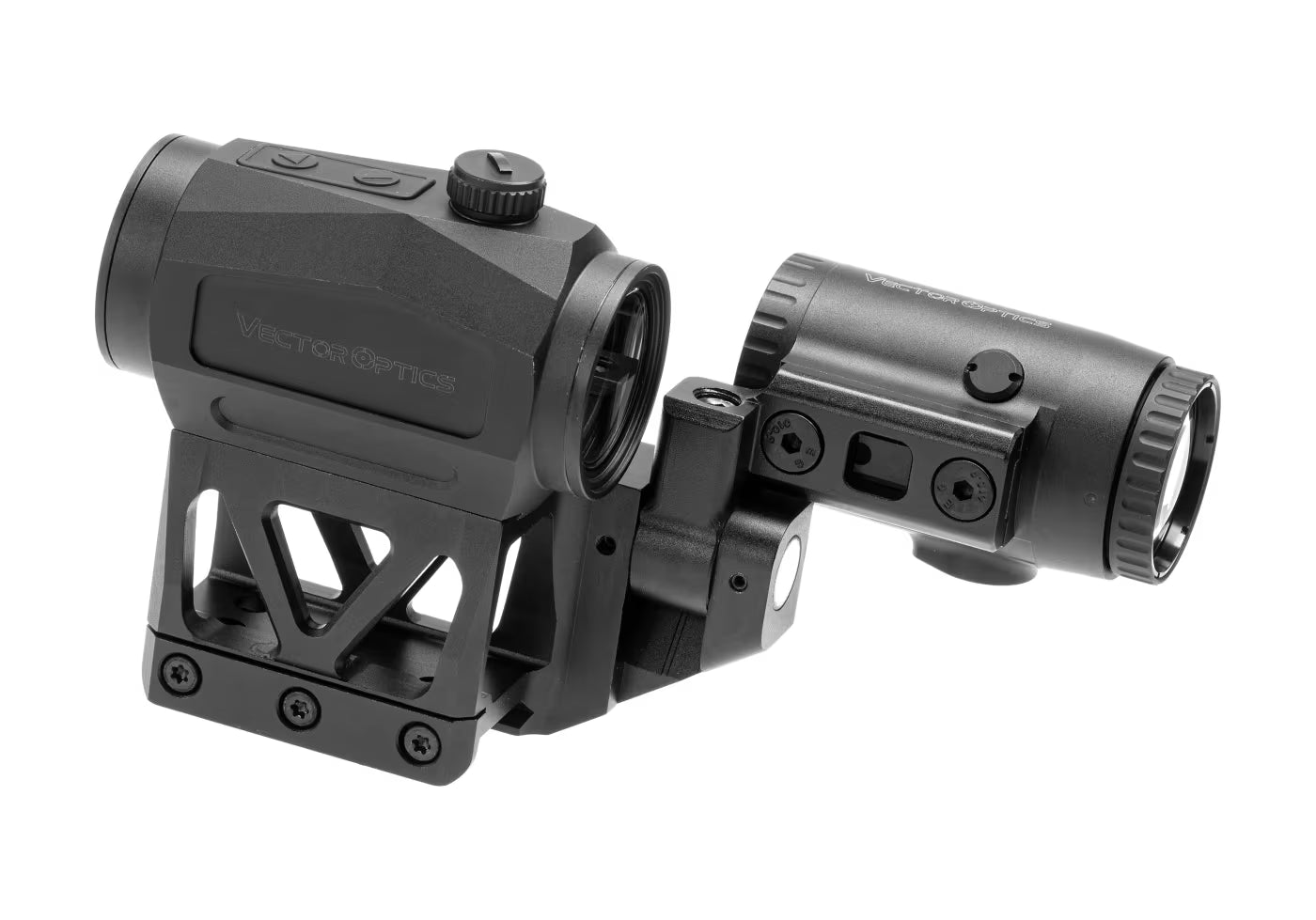 Vector Optics Scrapper 1x29 RDS with Paragon 3x Magnifier and One Piece Mount