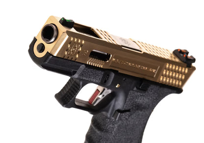 WE G-Force 19 Metal Version GBB Airsoft-Pistole – Schwarz