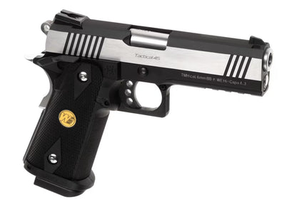 WE Hi-Capa 4.3 OPS Full Metal GBB Airsoft-Pistole – Schwarz