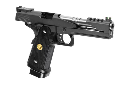 WE Hi-Capa 5.1 Full Metal Dragon Co2 Airsoft-Pistole – Schwarz