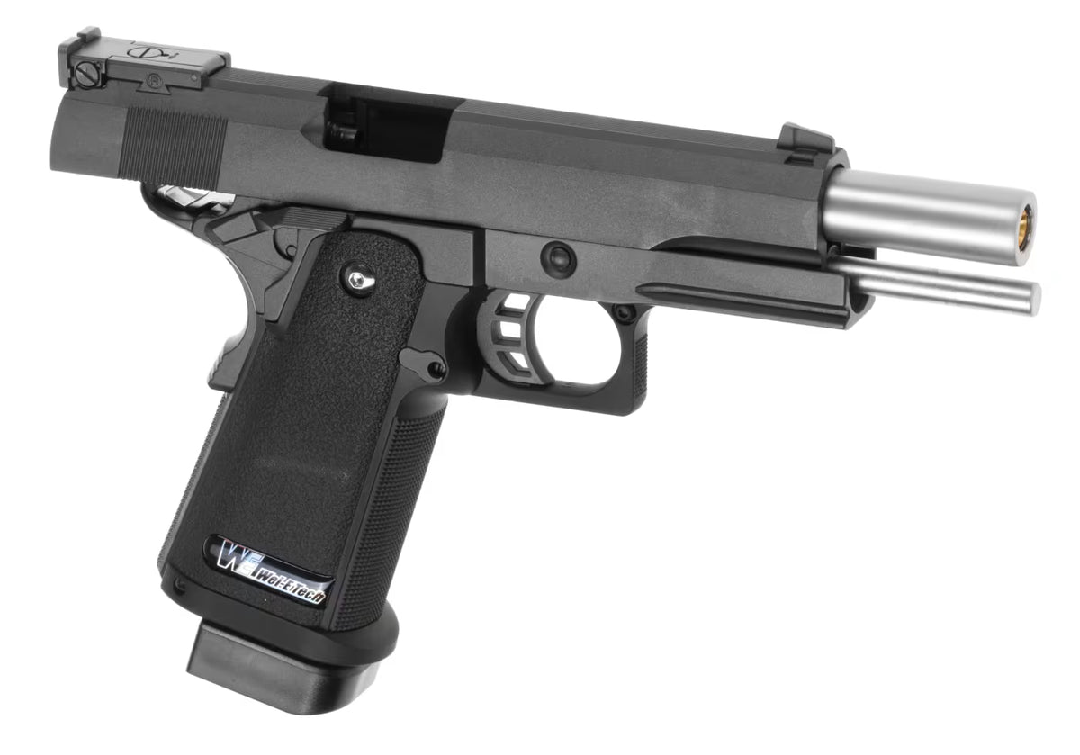 WE Hi-Capa 5.1 R Full Metal Co2 Airsoft-Pistole – Schwarz