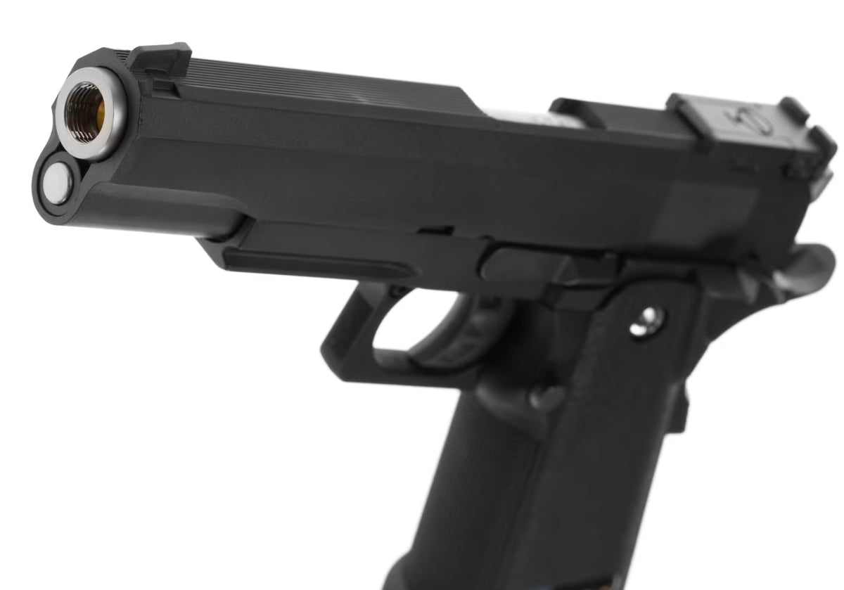 WE Hi-Capa 5.1 R Full Metal Co2 Airsoft-Pistole – Schwarz