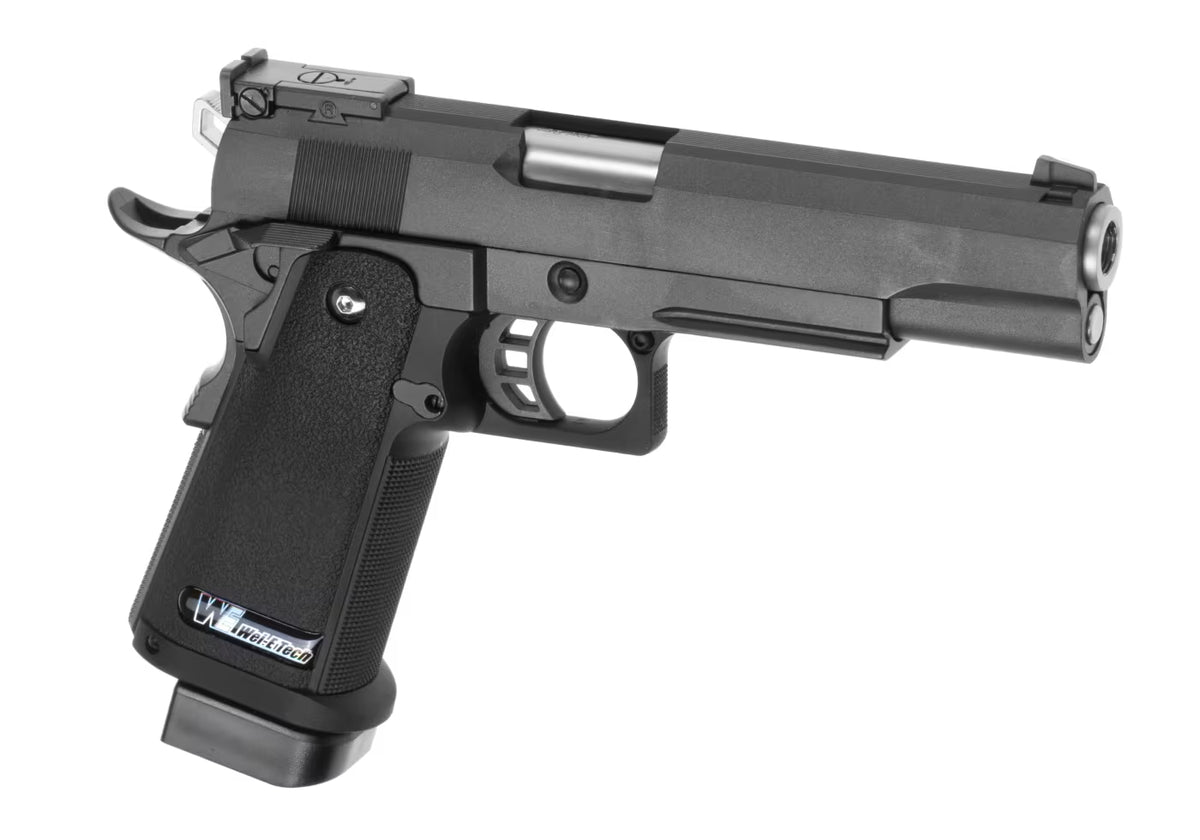 WE Hi-Capa 5.1 R Full Metal Co2 Airsoft-Pistole – Schwarz