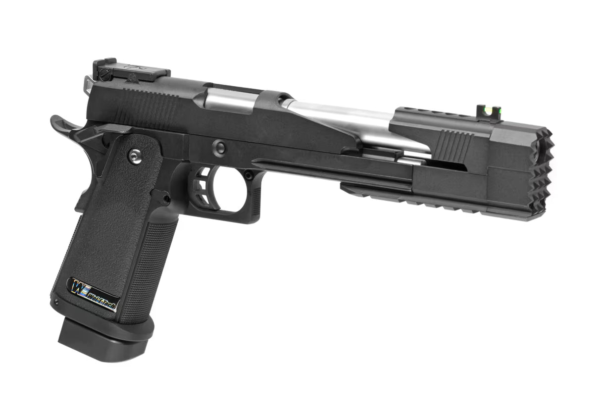 WE Hi-Capa 7.0 Full Metal GBB Airsoft-Pistole – Schwarz