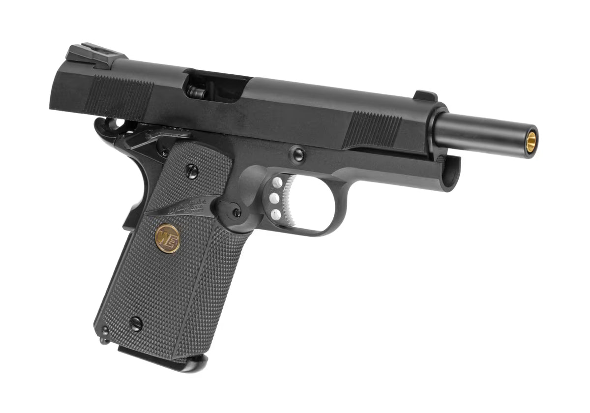 WE M1911 MEU Full Metal GBB Airsoft-Pistole – Schwarz