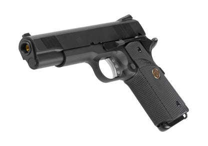 WE M1911 MEU Full Metal GBB Airsoft-Pistole – Schwarz