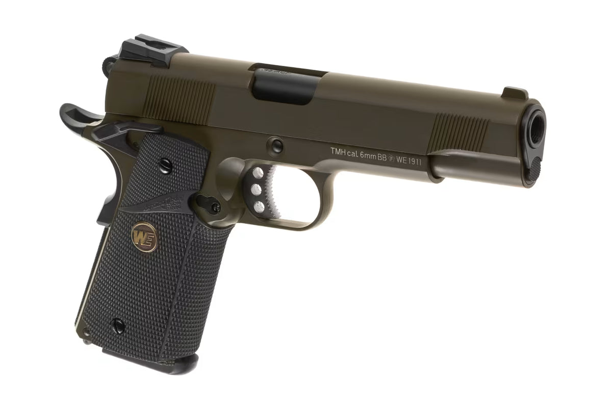 WE M1911 MEU Full Metal GBB Airsoft-Pistole – OD Green