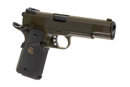 WE M1911 MEU Full Metal GBB Airsoft-Pistole – OD Green
