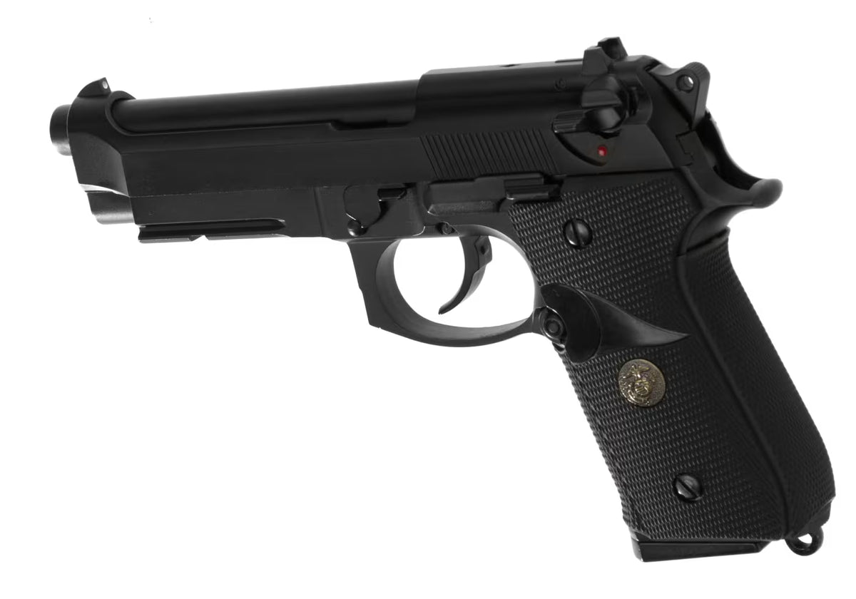WE M9 A1 Full Metal GBB Airsoft-Pistole – Schwarz