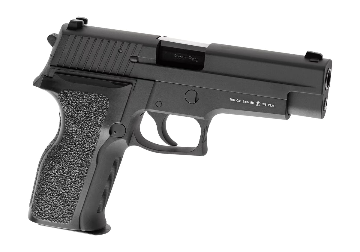 WE P226 E2 Full Metal GBB Airsoft-Pistole – Schwarz