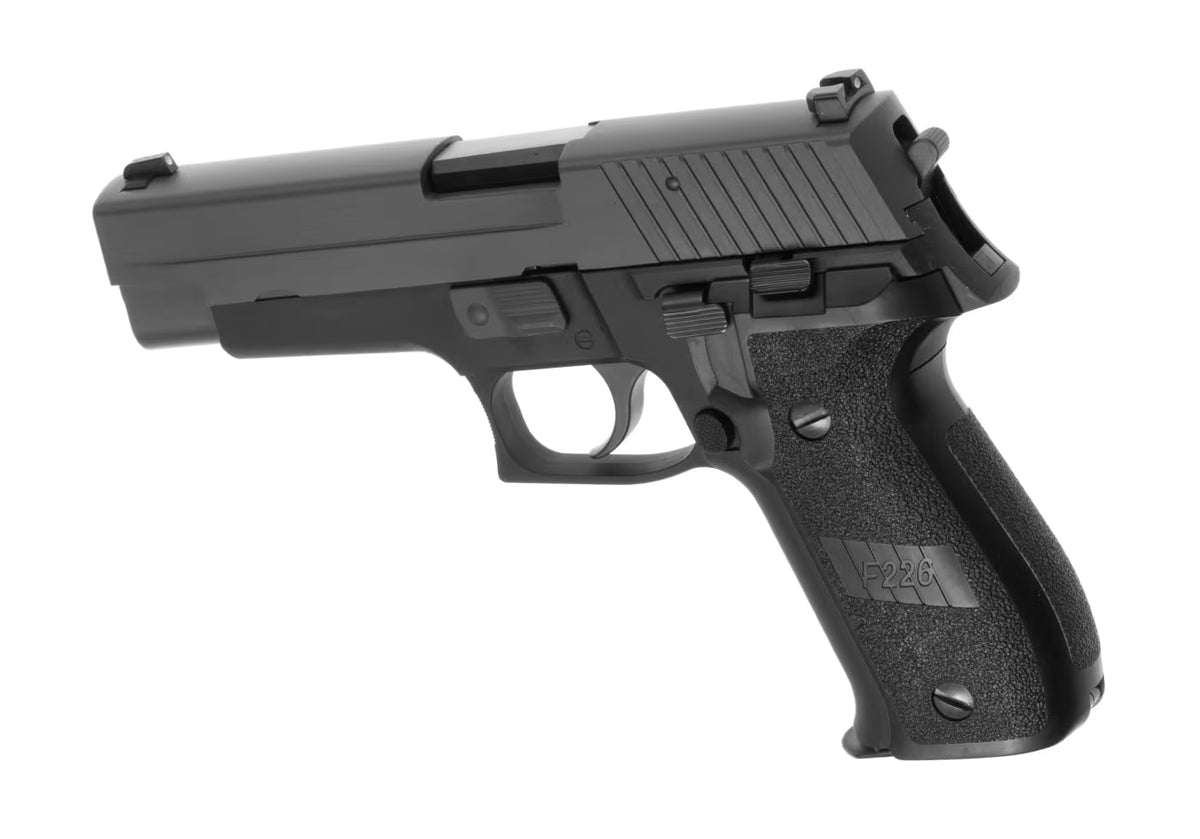 WE P226 Full Metal GBB Airsoft-Pistole – Schwarz