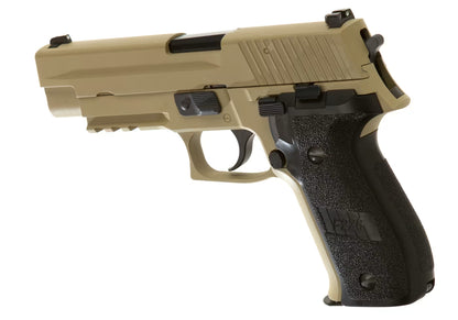 WE P226 Mk25 Navy Seals Full Metal GBB Airsoft-Pistole – Desert Tan