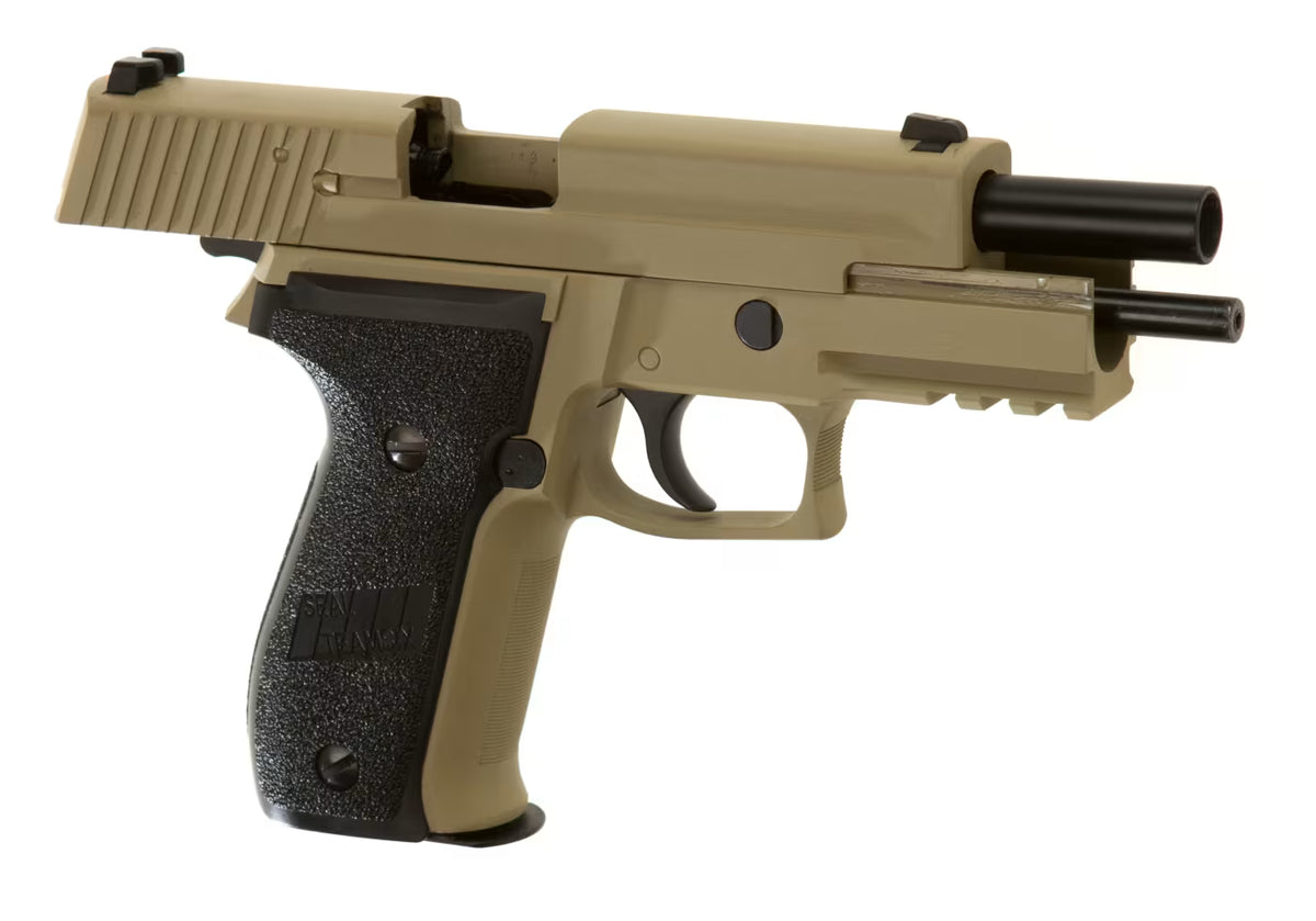WE P226 Mk25 Navy Seals Full Metal GBB Airsoft-Pistole – Desert Tan