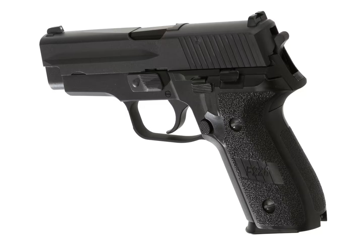 WE P228 Full Metal GBB Airsoft-Pistole – Schwarz