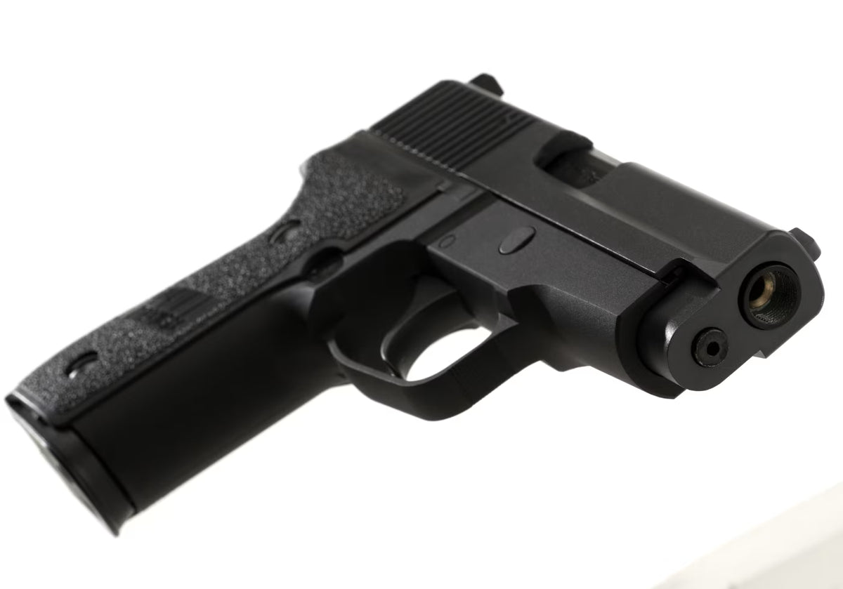 WE P228 Full Metal GBB Airsoft-Pistole – Schwarz