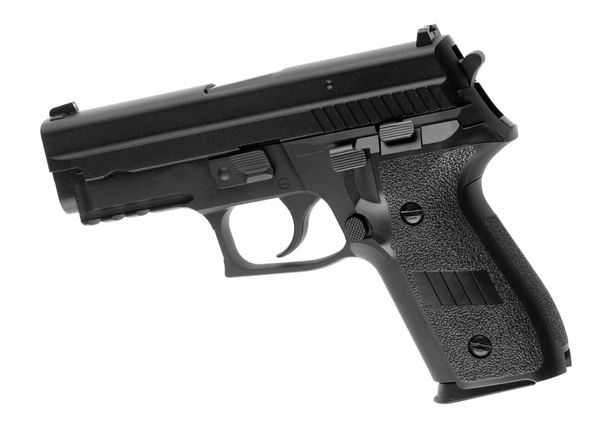 WE P229R Full Metal GBB Airsoft-Pistole – Schwarz