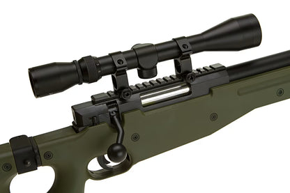 Well AW .338 (MB08) Upgraded Springer Scharfschützengewehr Set – OD (Olive Drab)