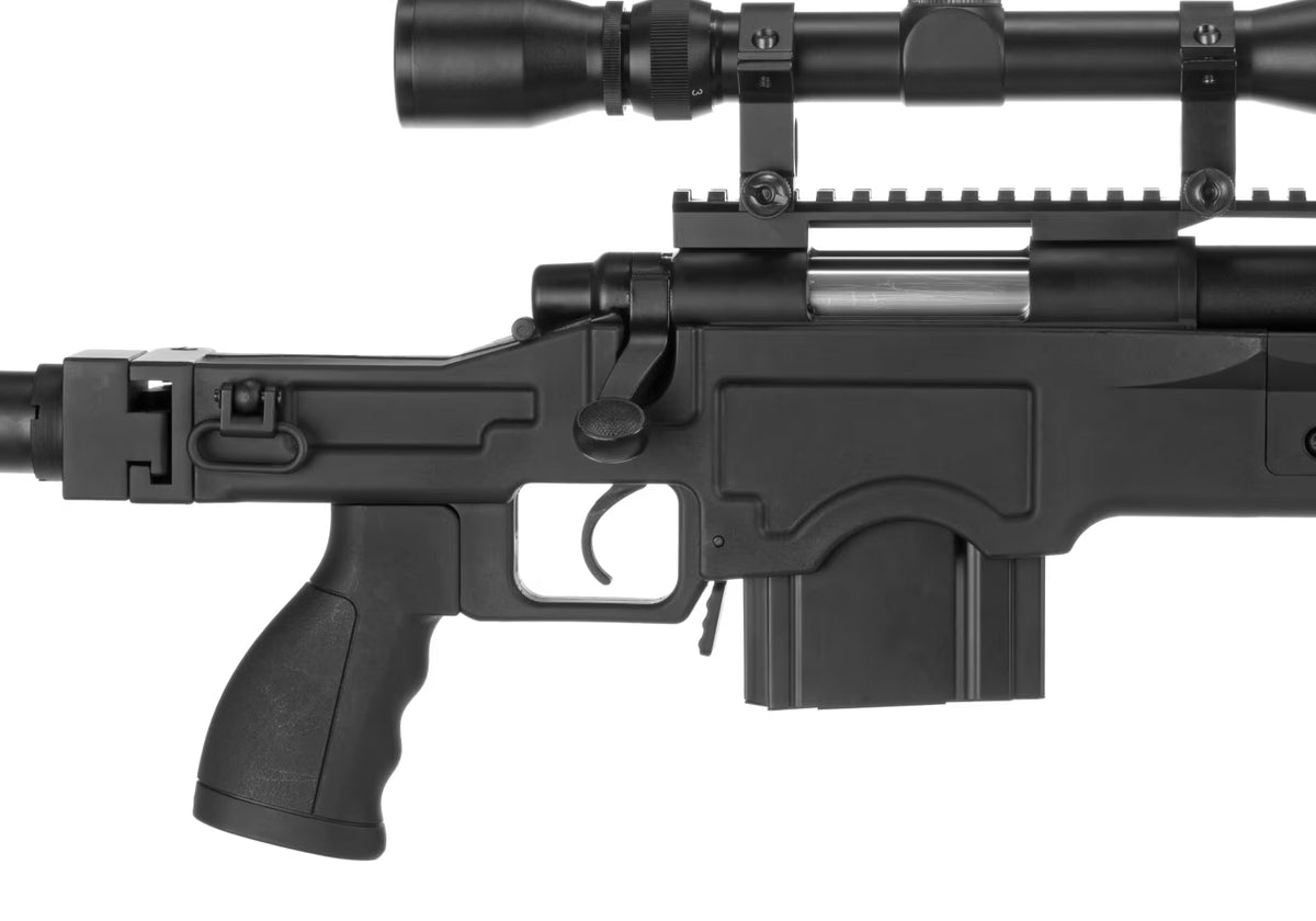 Well MB4411 Upgraded Sniper Rifle Set – Schwarz